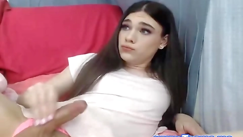 Ta prelude void urine with her sexy body and masturbates