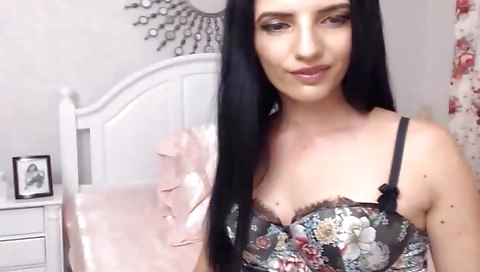 She's first time with a dildo fucking