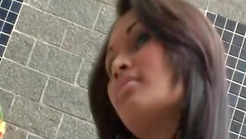 Big booty latina slutty pussy licked by foot girls